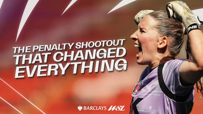 image: "I Didn't Think I'd Save Four Penalties" | Sophie Whitehouse Watches Back Charlton's Playoff Heroics
