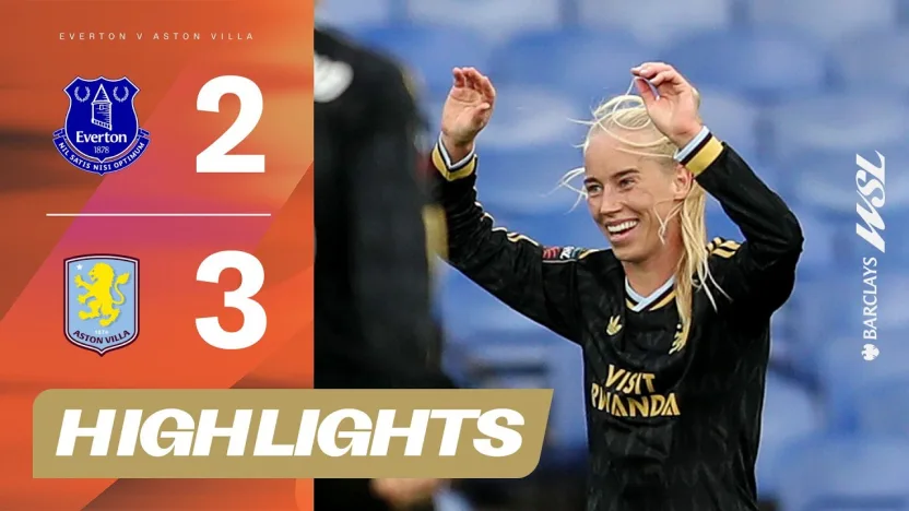 image: Five Goal Thriller | Everton v Aston Villa | Barclays WSL 25/26