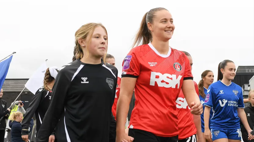 image: Mia Ross departs Charlton