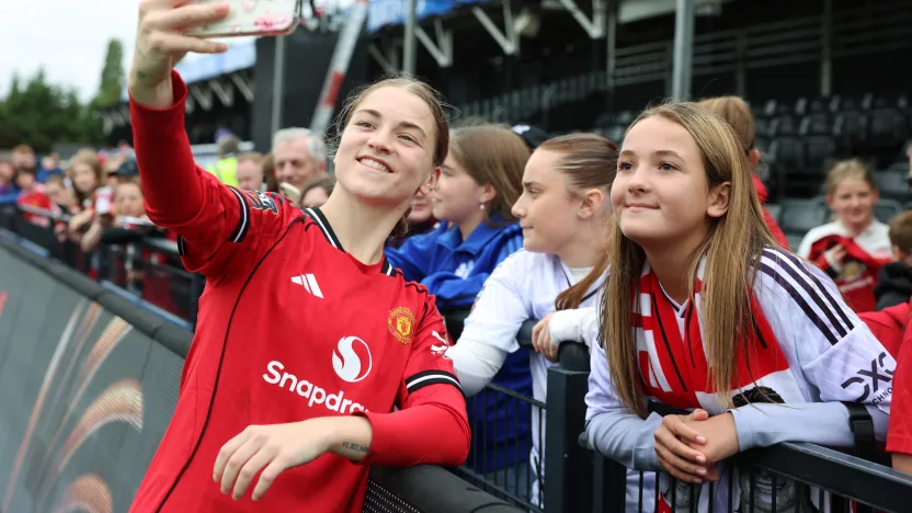 image: London City Lionesses v Manchester United - Barclays Women's Super League