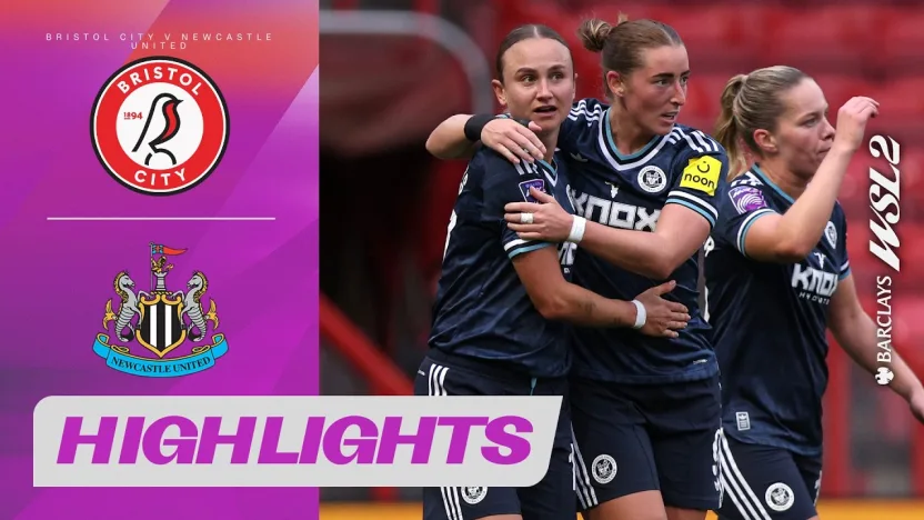 image: McGovern Goal Keeps Newcastle Perfect! | Bristol City v Newcastle Highlights | Barclays WSL 2 26/27