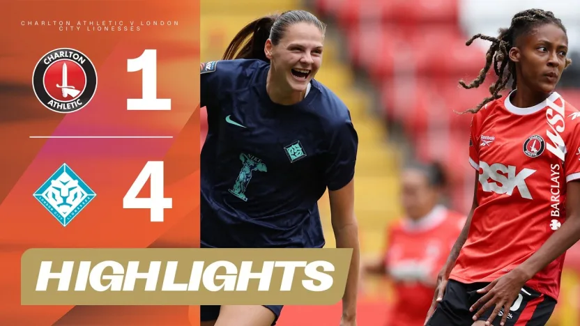 image: Goodwin SCORES 2 IN 2 MINUTES! Charlton Athletic v London City Lionesses
