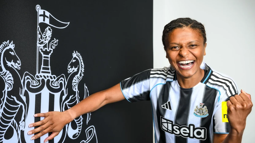 image: American forward Simone Charley joins Newcastle