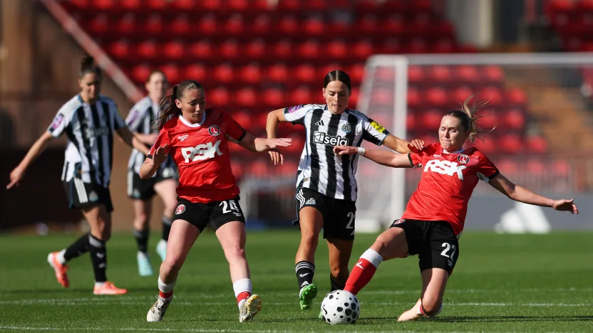 image: Newcastle United v Charlton Athletic - Barclays Women's Super League 2