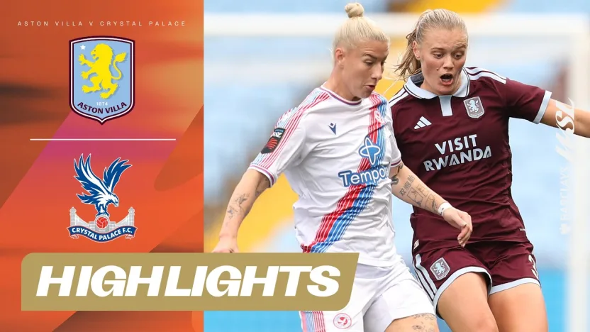image: Palace Secure A Point Away! | Aston Villa v Crystal Palace Highlights | Barclays WSL 26/27