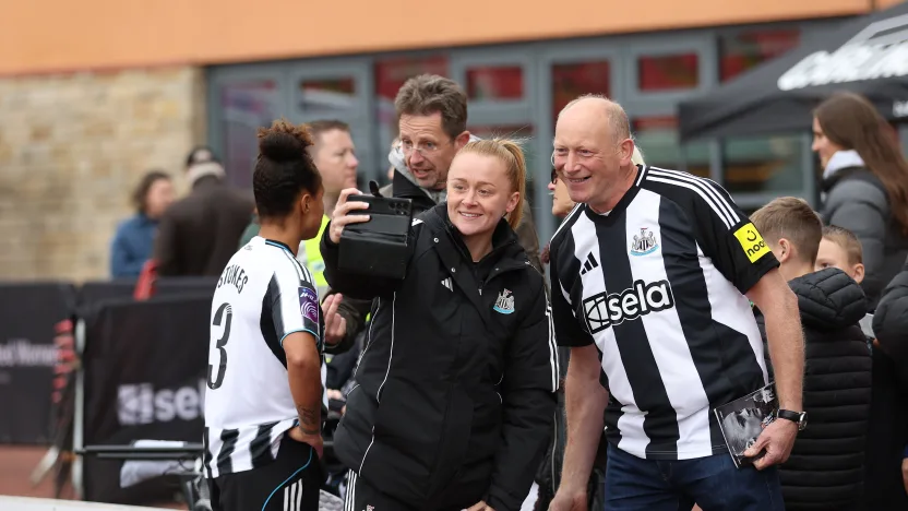 image: Newcastle's Electric Front Four
