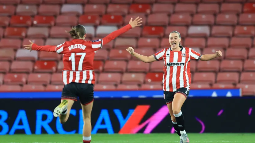 image: Sheffield United v Birmingham City - Barclays Women's Super League 2