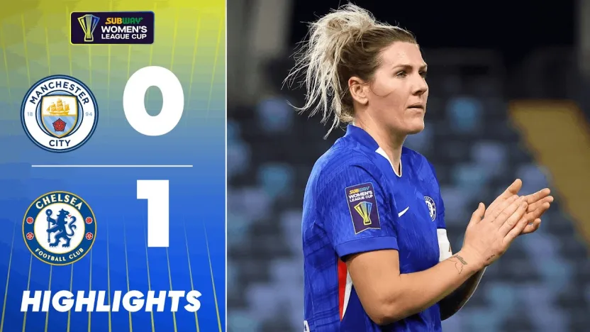 image: Kaptein Takes Chelsea to Seventh Cup Final 🔥 | Man City v Chelsea | Subway Women's League Cup 25/26