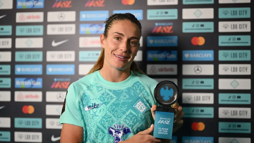 image: Putellas justifying the hype following London City Lionesses switch