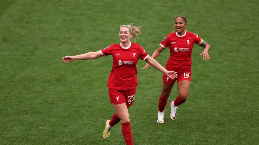 image: “From a little girl with a dream...to a Liverpool Legend”