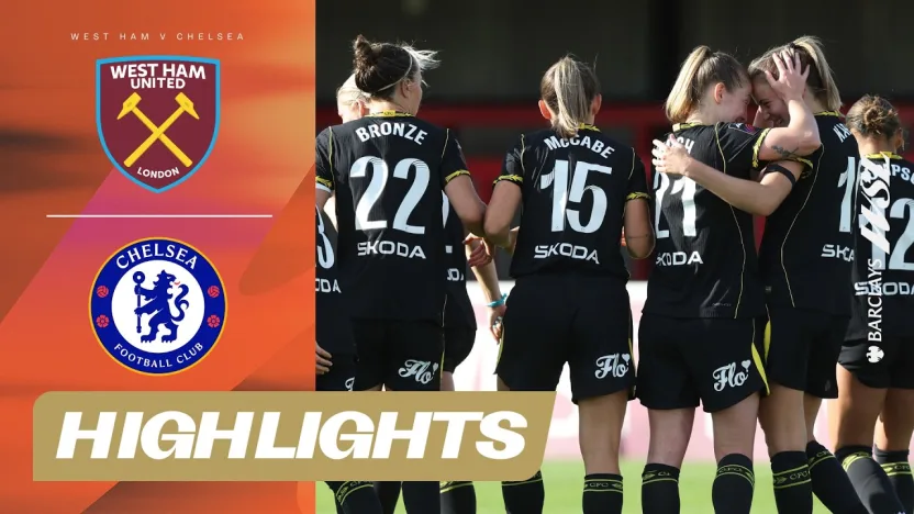 image: Walsh, Malard & Hamano Score in Dominant Win! | West Ham v Chelsea Highlights | Barclays WSL 26/27
