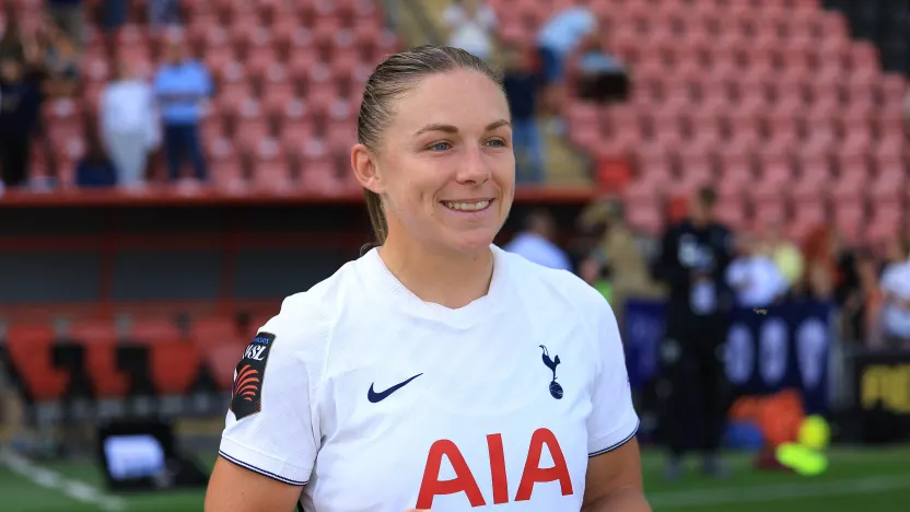 image: Kirsty Hanson's Spurs debut brace is a sign of things to come