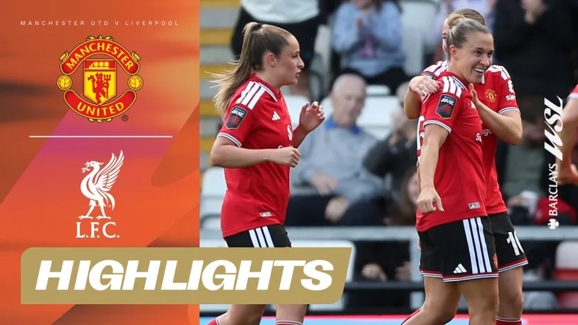 image: Victory In 250th Game! | Manchester United v Liverpool Highlights | Barclays WSL 26/27