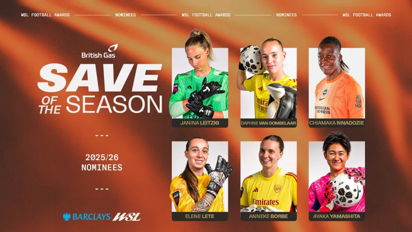 image: 🧤 The BEST Saves of the Season! | British Gas Save of the Season 2025/26 | Barclays WSL 25/26