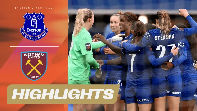 image: Hayashi Strikes Early Winner | Everton v West Ham | Barclays WSL 25/26
