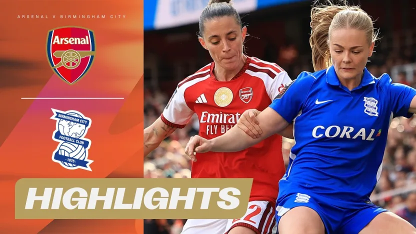 image: Rollercoaster At The Emirates! | Arsenal v Birmingham City | Barclays WSL 26/27