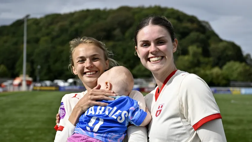image: Emma Harries & Ellie Brazil on Love, Family and Football