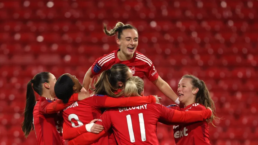 image: Nottingham Forest v Burnley - The Adobe Women's FA Cup Third Round