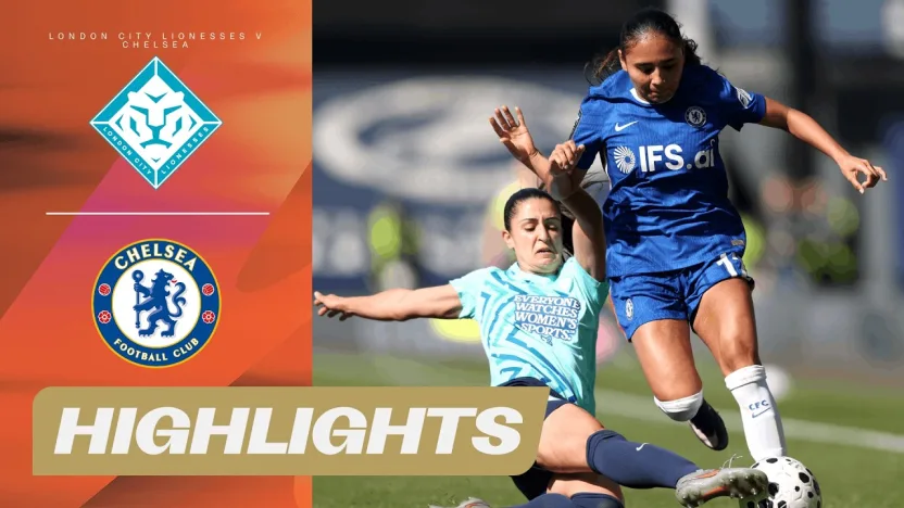 image: Goodwin Halts Blues with Late Equaliser | London City Lionesses v Chelsea | Barclays WSL 25/26