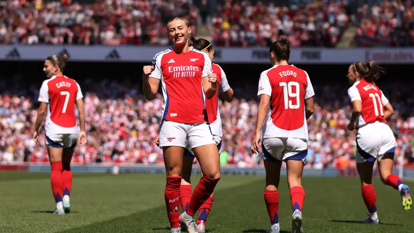image: Arsenal FC v Manchester United FC - Barclays Women's Super League