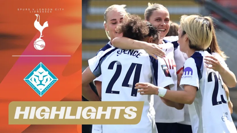 image: Spurs Win As Legend Bids Farewell | Barclays WSL 25/26