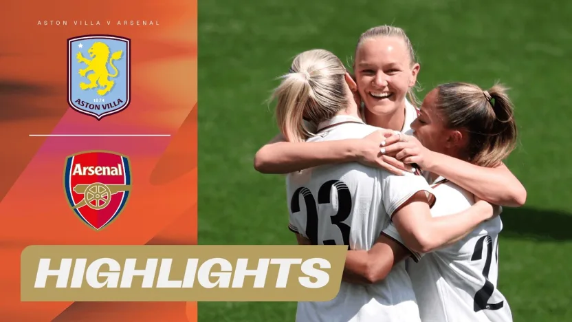 image: Alessia Russo Masterclass! | Aston Villa v Arsenal | Barclays WSL 25/26
