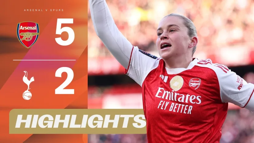 image: Russo Hat-Trick In North London Derby! | Arsenal v Tottenham Hotspur | Barclays WSL 25/26