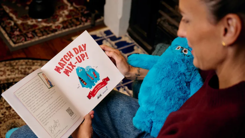 image: Turning the page: the Author behind The Things' Football Adventures