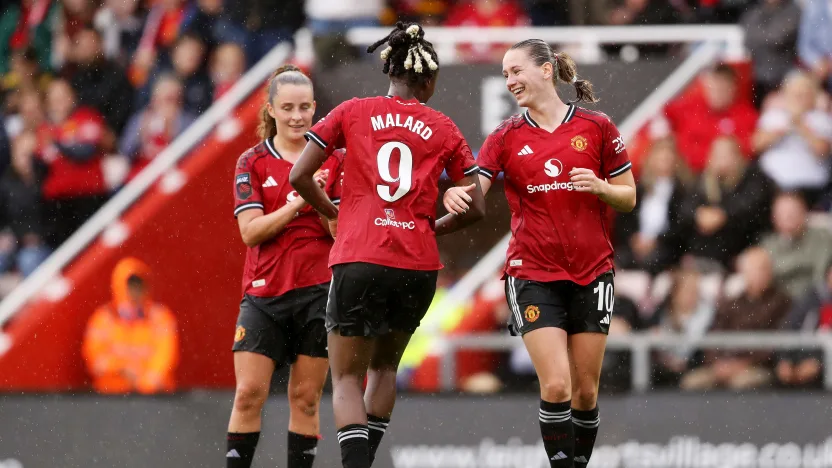 image: Manchester United v Leicester City - Barclays Women's Super League