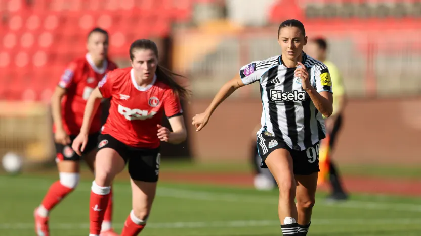 image: Newcastle United v Charlton Athletic - Barclays Women's Super League 2