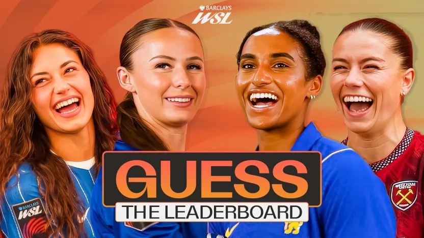 image: "I Don't Even Remember the Questions..." 🤣 | Guess the Leaderboard | Barclays WSL 26/27