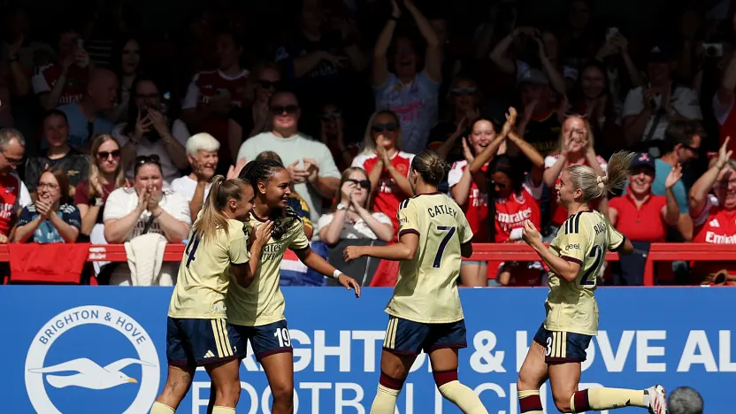 image: 19 Year Old Scores On Debut! Brighton & Hove Albion v Arsenal Highlights | Barclays WSL 26/27