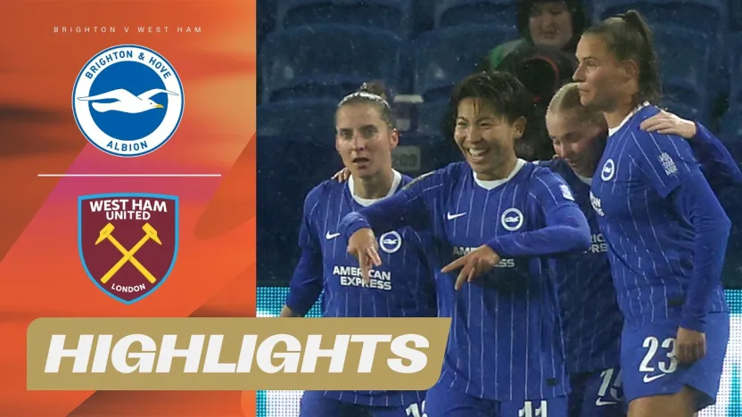 image: Seagulls Dominant! | Brighton v West Ham | Barclays WSL 26/27