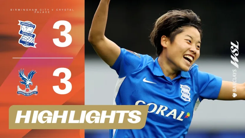 image: Six Goal Spectacular! | Birmingham City v Crystal Palace | Barclays WSL 25/26