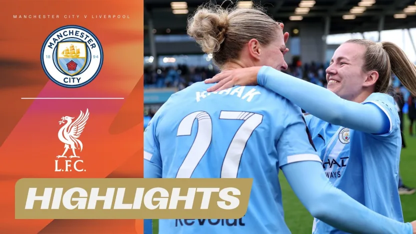image: Late Knaak Strike Keeps Title Race Wide Open | Barclays WSL 25/26
