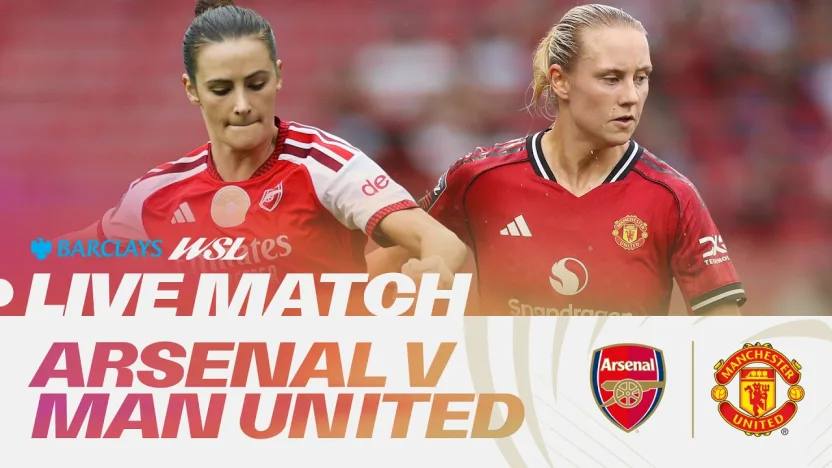 image: LIVE: Arsenal v Manchester United | Barclays WSL 26/27