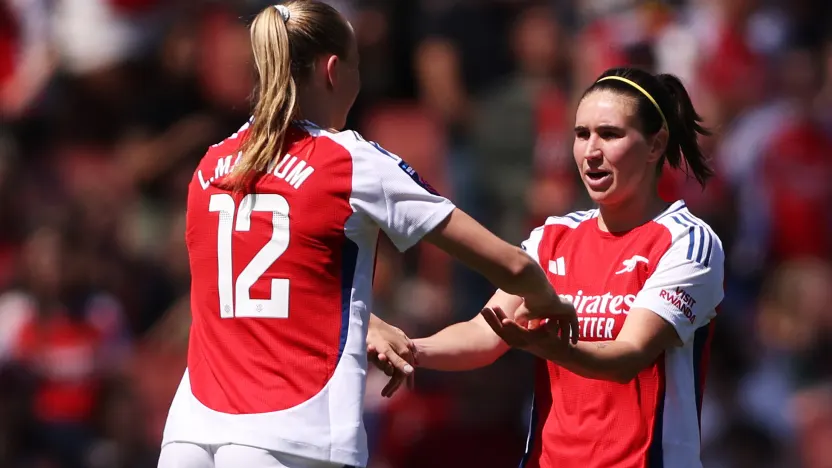 image: Arsenal FC v Manchester United FC - Barclays Women's Super League