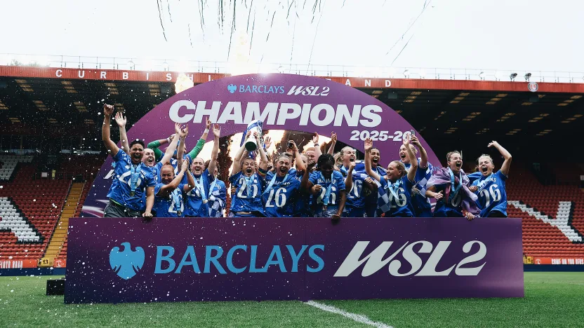 image: Birmingham City lift BWSL2 Trophy, Palace promoted second. 