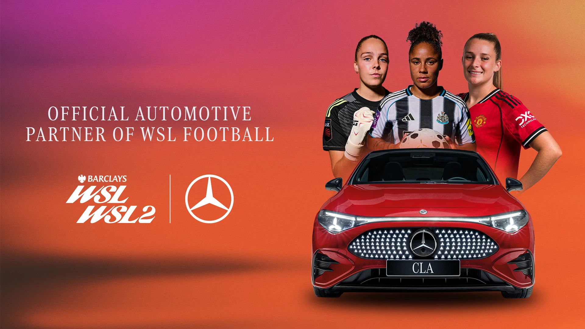 Mercedes-Benz UK named Official Automotive Partner of WSL Football ...