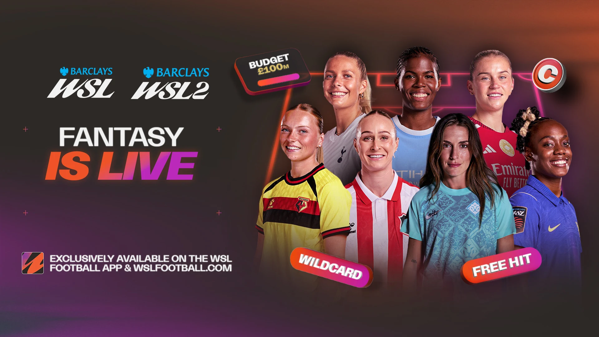 Barclays WSL and WSL2 Fantasy Game Now Live