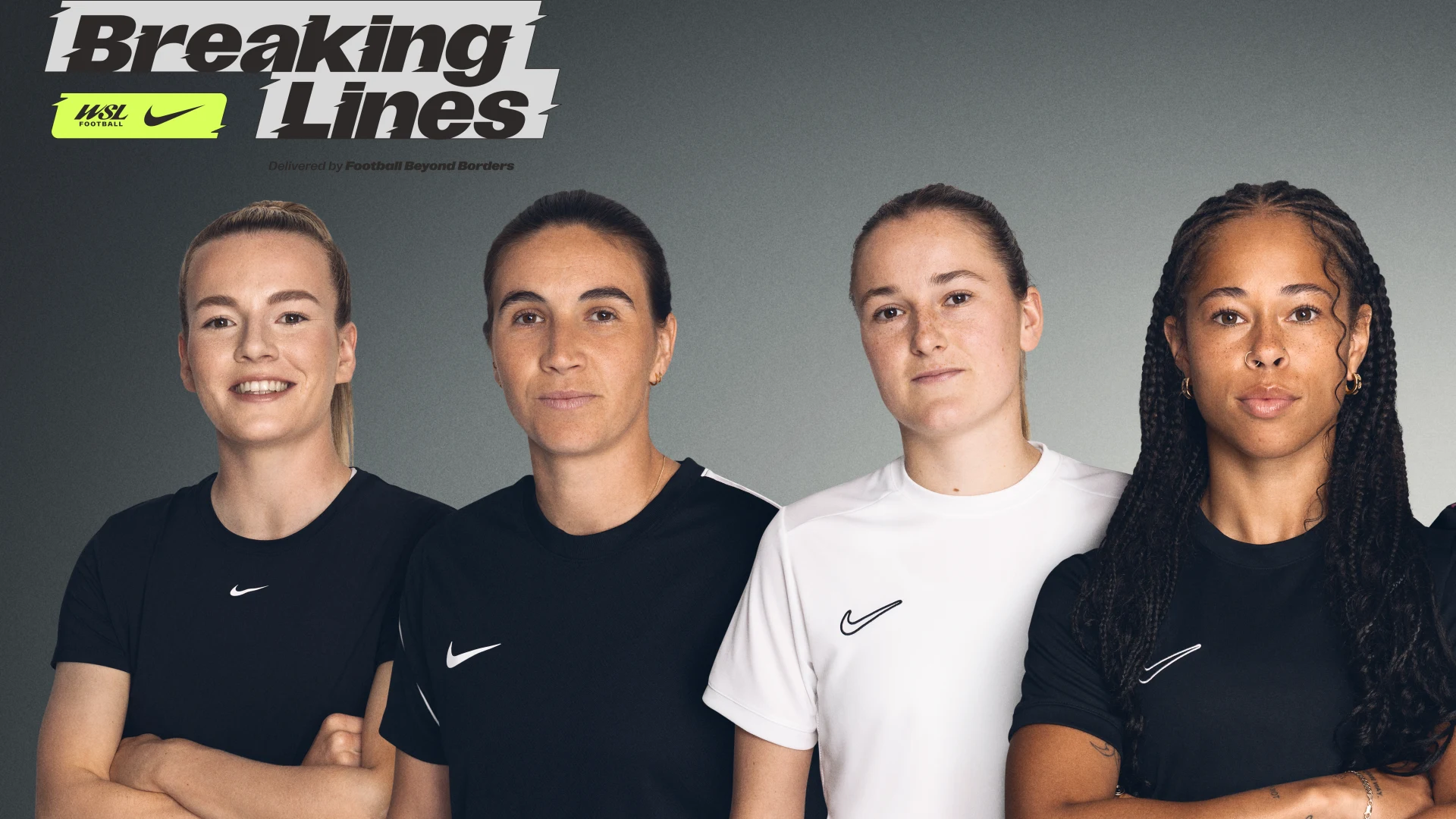 WSL Football and Nike launch Breaking Lines