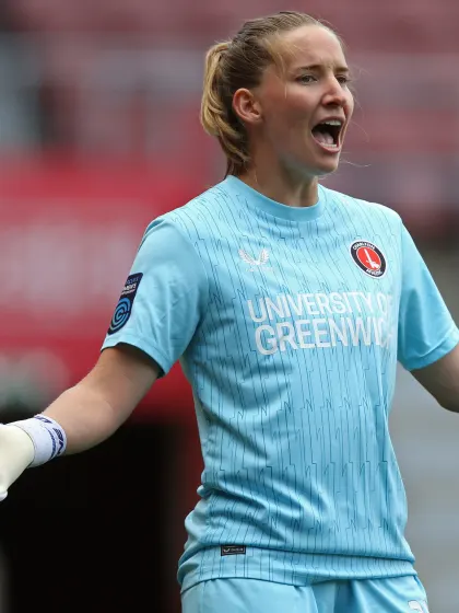 image: Charlton Athletic’s Sophie Whitehouse scoops Barclays Women’s Championship 2024-25 Save of the Season award
