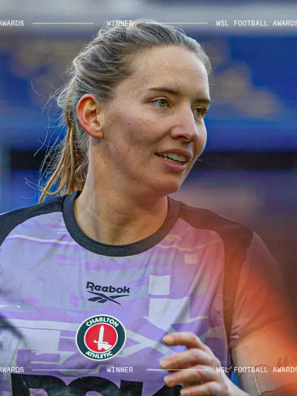 image: Charlton Athletic goalkeeper Sophie Whitehouse is this season’s Golden Glove Hero