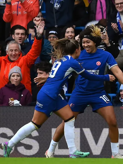 image: James treble keeps Chelsea top of Barclays Women’s Super League