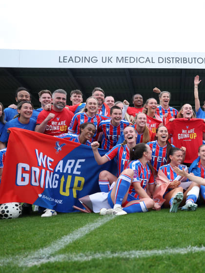 image: From 11th to promotion: Jo Potter and Mollie Sharpe on Crystal Palace’s remarkable rise