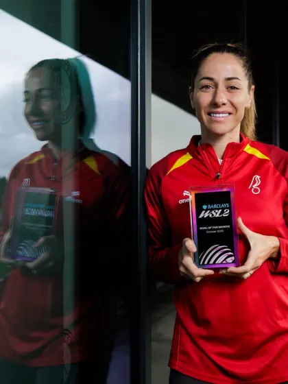 image: Barclays Women's Super League 2 October award winners announced