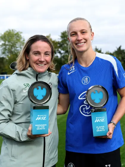 image: Barclays Women's Super League September Awards Announced