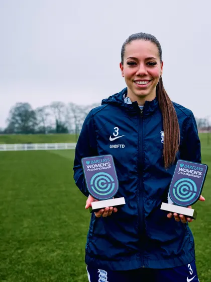 image: Barclays Women’s Championship January Player and Goal of the Month award winners confirmed