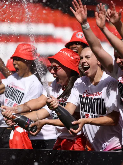 image: Charlton win historic Play-Off match to clinch promotion