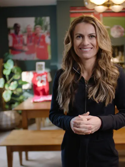 image: Karen Carney invites fans back to football 